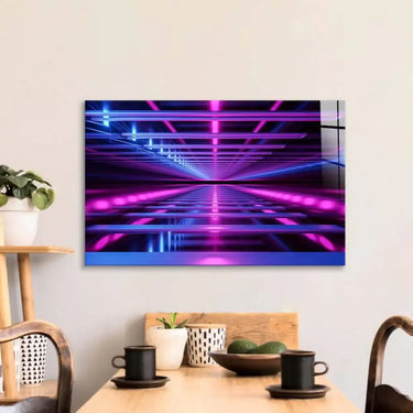 Neon Passage Glass Wall Art - DIY - CreoGlass®