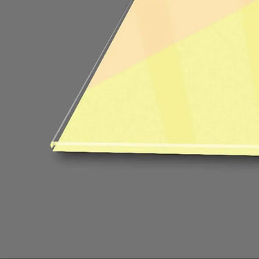 Neon Pop Art Girl Glass Wall Art - DIY - CreoGlass®