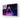 Neon Triangle with Floating Bubbles Glass Wall Art - DIY - CreoGlass®