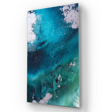Ocean Seascape with Seafoam Glass Wall Art - DIY - CreoGlass®