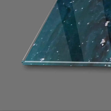 Ocean Seascape with Seafoam Glass Wall Art - DIY - CreoGlass®