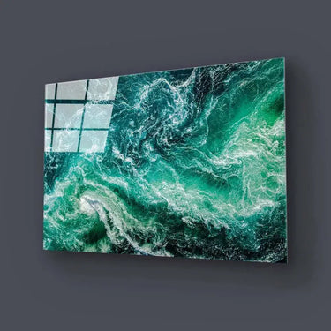 Ocean Wave Glass Wall Art - DIY - CreoGlass®