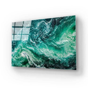 Ocean Wave Glass Wall Art - DIY - CreoGlass®