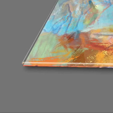 Painted Elephant Glass Wall Art - DIY - CreoGlass®