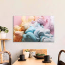 Pastel 3D Cloud Glass Wall Art - DIY - CreoGlass®