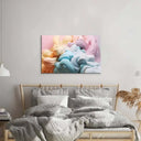 Pastel 3D Cloud Glass Wall Art - DIY - CreoGlass®