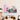 Pastel 3D Clouds 3 Glass Wall Art - DIY - CreoGlass®