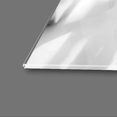 People Walking in Lobby Motion Blurred Glass Wall Art - DIY - CreoGlass®