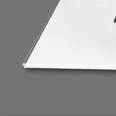 Playful Pug Black and White Glass Wall Art - DIY - CreoGlass®