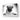 Playful Pug Black and White Glass Wall Art - DIY - CreoGlass®