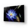Purple Lotus Glass Wall Art - Landscape Sizes - DIY - CreoGlass®