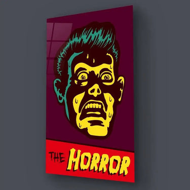 Retro Horror Glass Wall Art - DIY - CreoGlass®