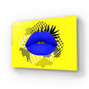Retro Lips Glass Wall Art - DIY - CreoGlass®