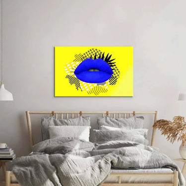 Retro Lips Glass Wall Art - DIY - CreoGlass®