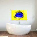Retro Lips Glass Wall Art - DIY - CreoGlass®