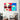 Retro Red Sunglasses Glass Wall Art - DIY - CreoGlass®