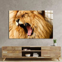 Roaring Lion 3 Glass Wall Art - DIY - CreoGlass®