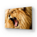 Roaring Lion 3 Glass Wall Art - DIY - CreoGlass®