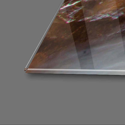 Rocky Beach During Sunset Glass Wall Art - DIY - CreoGlass®
