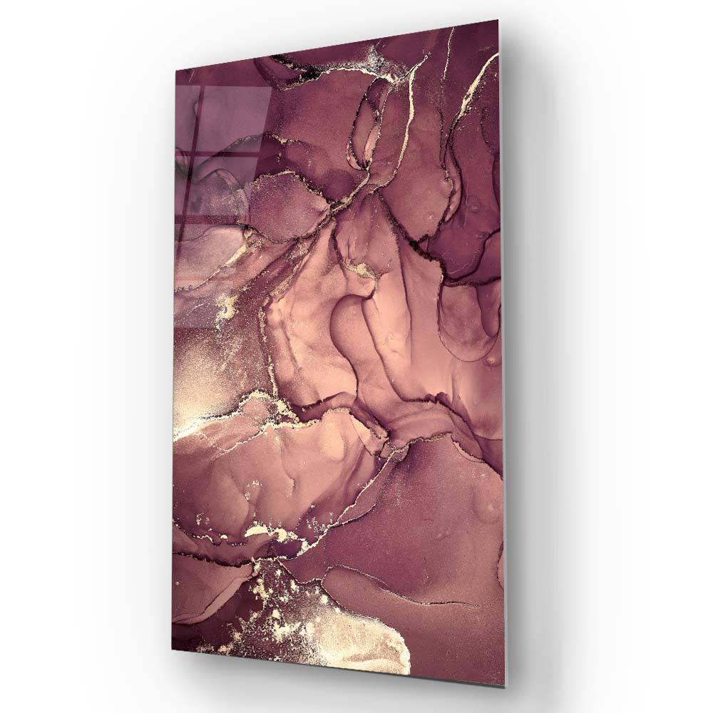 Rose Gold Alcohol Ink Abstract - DIY - CreoGlass®