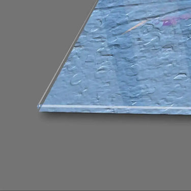 Sailing Boats Textured Painting Glass Wall Art - DIY - CreoGlass®