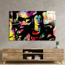 Shiva Ji Lord Shiva Black Sketch Glass Wall Art - DIY - CreoGlass®
