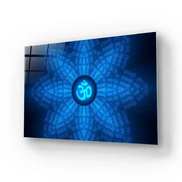 Spiritual Om Mantra Glass Wall Art - DIY - CreoGlass®