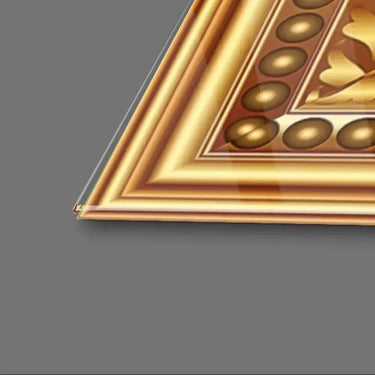 Sunrise White Lucky Seven Running Horses Glass Wall Art - DIY - CreoGlass®