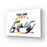 Take your Breakfast Abstract Glass Wall Art - DIY - CreoGlass®