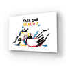 Take your Breakfast Abstract Glass Wall Art - DIY - CreoGlass®