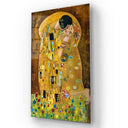 The Kiss, Gustav Klimt Glass Wall Art - DIY - CreoGlass®