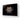 Tiger Portrait On Black Background Glass Wall Art - DIY - CreoGlass®