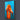 Two Orange Flamingos Painting Glass Wall Art - DIY - CreoGlass®