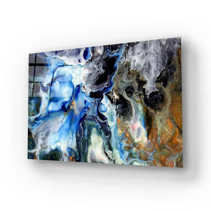 Acrylic Liquid Structure Glass Wall Art - DIY - CreoGlass®