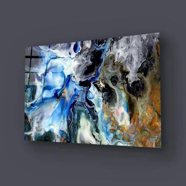 Acrylic Liquid Structure Glass Wall Art - DIY - CreoGlass®
