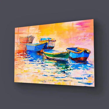 Brunette Woman Glass Wall Art - DIY - CreoGlass®