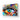 Vibrant abstract eye artwork on glass panel, colorful modern decorative glass for interior design