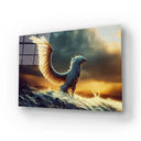 Griffin Spreading Wings Sea Glass Wall Art - DIY - CreoGlass®