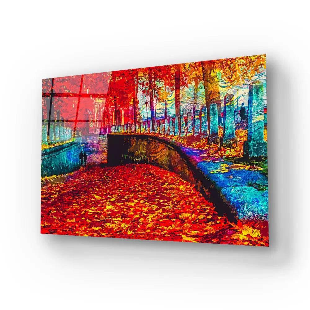 Nature Landscape Scenic Impressionist Glass Wall Art - DIY - CreoGlass®