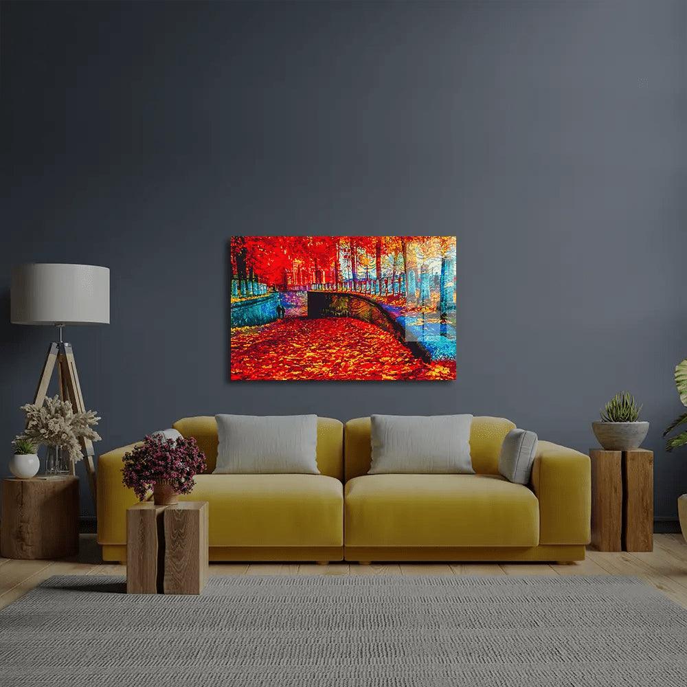 Nature Landscape Scenic Impressionist Glass Wall Art - DIY - CreoGlass®