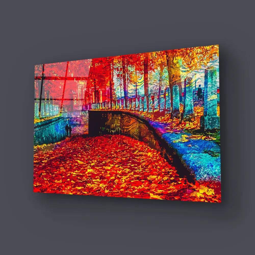 Nature Landscape Scenic Impressionist Glass Wall Art - DIY - CreoGlass®