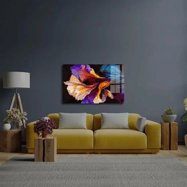 Organic Color Series Strokes Dubs Color Glass Wall Art - DIY - CreoGlass®