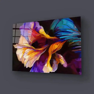 Organic Color Series Strokes Dubs Color Glass Wall Art - DIY - CreoGlass®