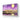 Abstract purple sunset landscape canvas art with golden sun and reflective water