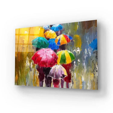 Rainy Day Glass Wall Art - DIY - CreoGlass®