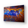 Running Horses Glass Wall Art - Landscape Sizes - DIY - CreoGlass®