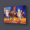 Seven Horse Glass Wall Art - DIY - CreoGlass®