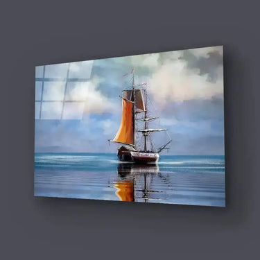 Ships Boats Fisherman Glass Wall Art - DIY - CreoGlass®
