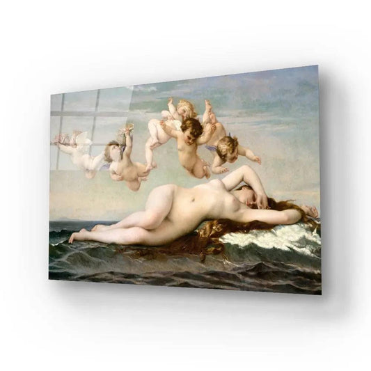 The Birth Venus Glass Wall Art - DIY - CreoGlass®