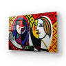 Triangle Curve Square Circle Male Female Glass Wall Art - DIY - CreoGlass®